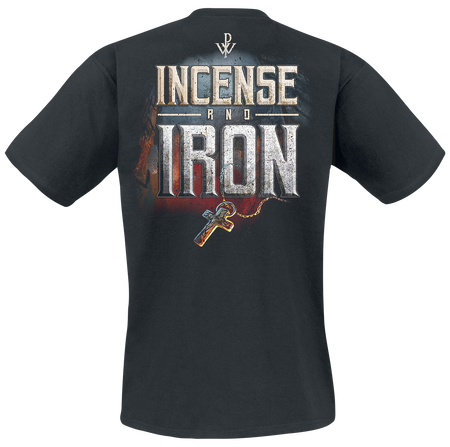 T-Shirt Manches courtes  de Powerwolf - Incense And Iron - S à XXL - pour Homme - noir - Powerwolf - View 2