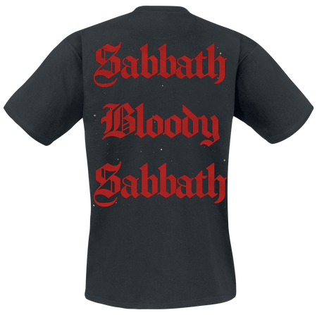 T-Shirt Manches courtes  de Black Sabbath - Sabbath Bloody Sabbath - S à XXL - pour Homme - noir - Black Sabbath - View 2