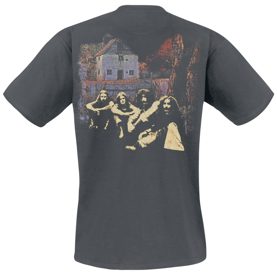 T-Shirt Manches courtes  de Black Sabbath - First Album - S à XXL - pour Homme - gris - Black Sabbath - View 2