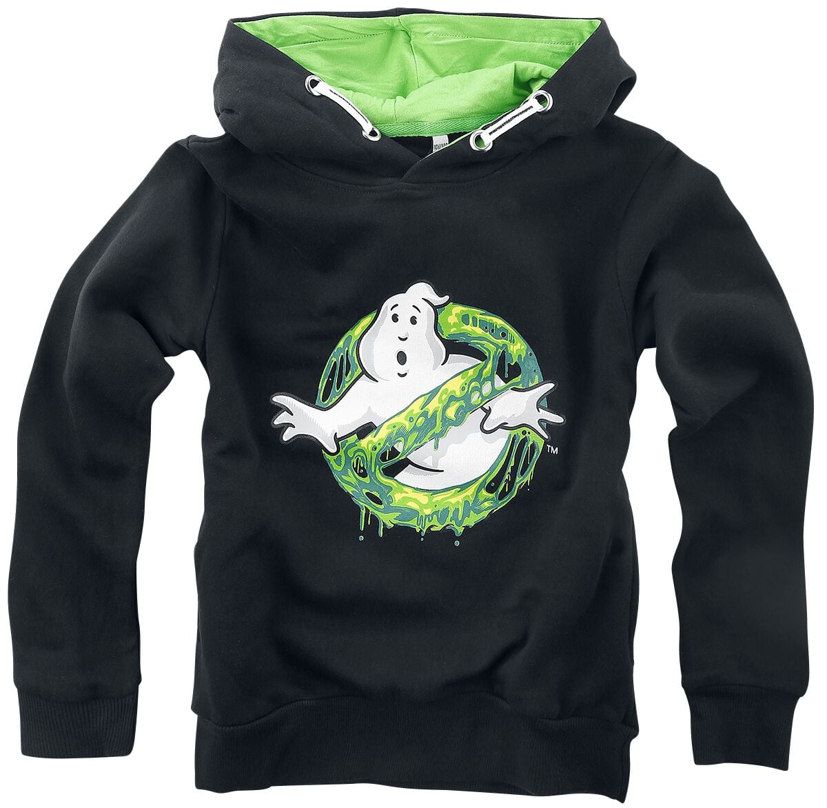 Sweat-shirt à capuche  de SOS Fantômes - Enfants - I Ain't Afraid Of No Ghost - 116 à 164 - pour Unisexe - noir - SOS Fantômes