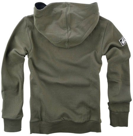 Sweat-shirt à capuche  de Star Wars - Enfants - The Mandalorian - Bounty Hunter - 152 - pour Unisexe - kaki - Star Wars - View 2
