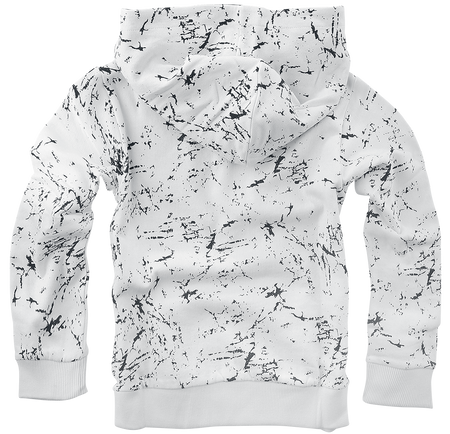 Sweat-shirt à capuche Disney de Star Wars - Enfants - Hoth - 116 à 164 - pour Unisexe - blanc - Star Wars - View 2
