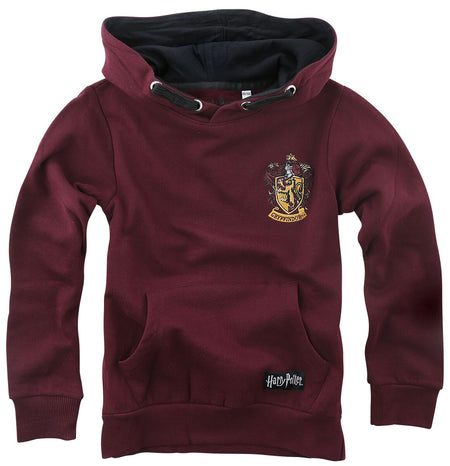 Sweat-shirt à capuche  de Harry Potter - Enfants - Gryffondor - 116 à 164 - pour Unisexe - bordeaux - Harry Potter