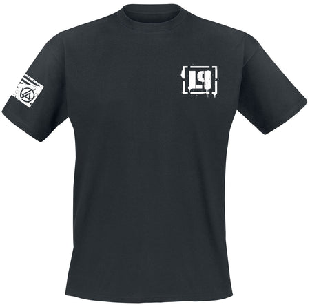 T-Shirt Manches courtes  de Linkin Park - Flag - S à 4XL - pour Unisexe - noir - Linkin Park