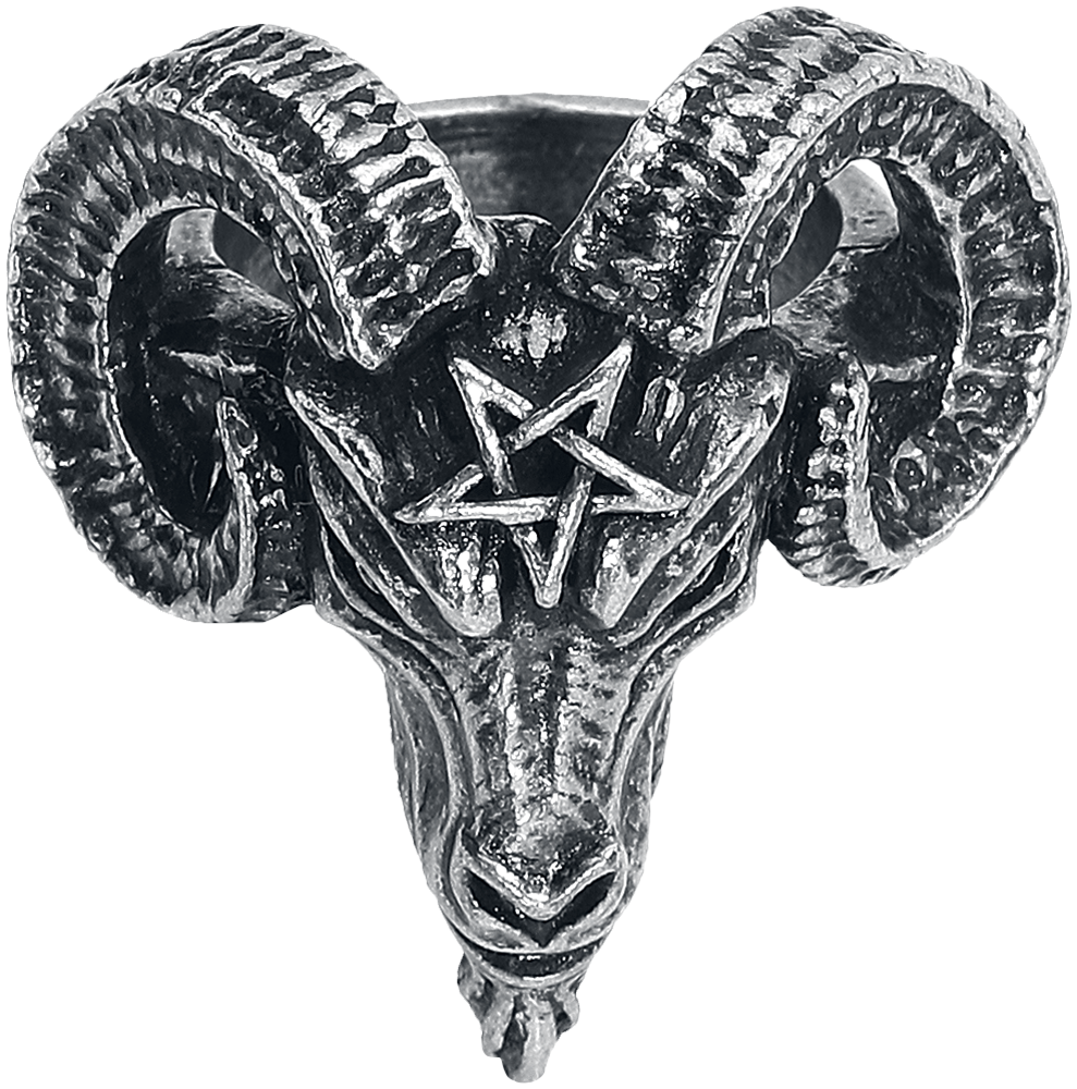 Bague Gothic de Alchemy Gothic - Baphomet - pour Unisexe - Standard - Alchemy Gothic - View 2