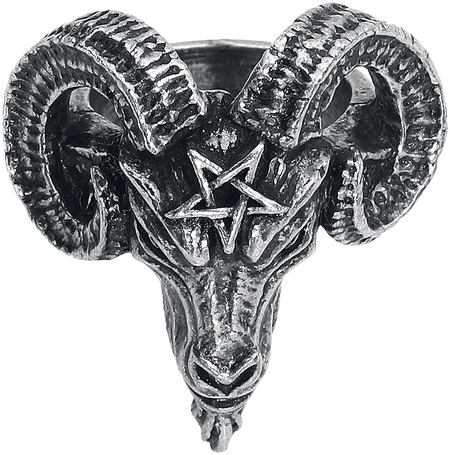 Bague Gothic de Alchemy Gothic - Baphomet - pour Unisexe - Standard - Alchemy Gothic - View 2