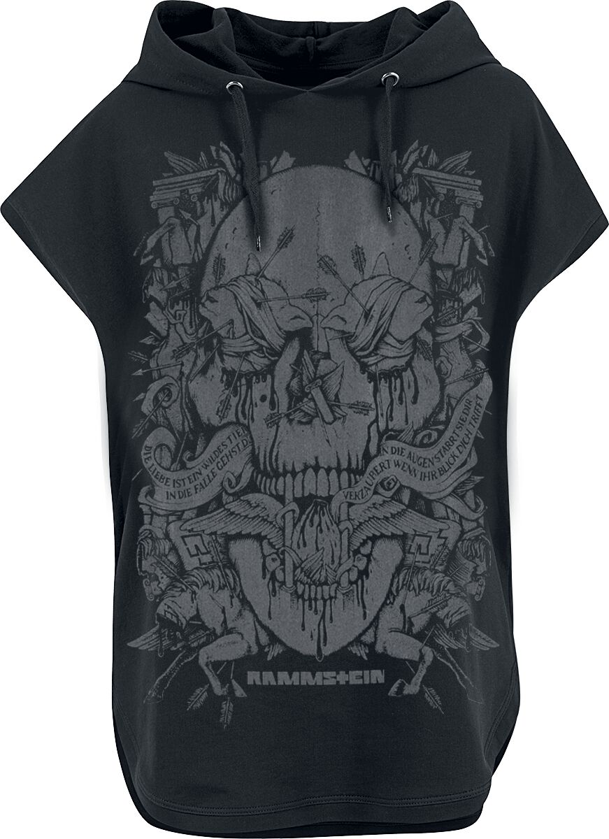 T-Shirt Manches courtes  de Rammstein - Amour - S à XXL - pour Femme - noir - Rammstein