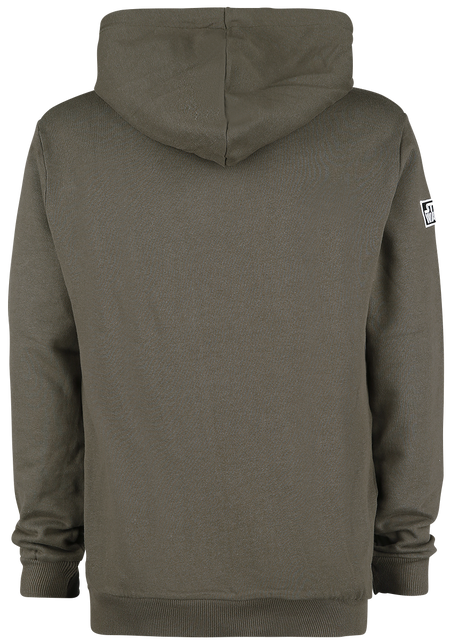 Sweat-shirt à capuche Disney de Star Wars - The Mandalorian - Bounty Hunter - S à XXL - pour Homme - kaki - Star Wars - View 2
