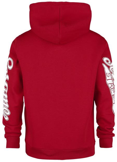Sweat-shirt à capuche  de Sesame Street - Elmo - M à XXL - pour Homme - rouge - Sesame Street - View 2