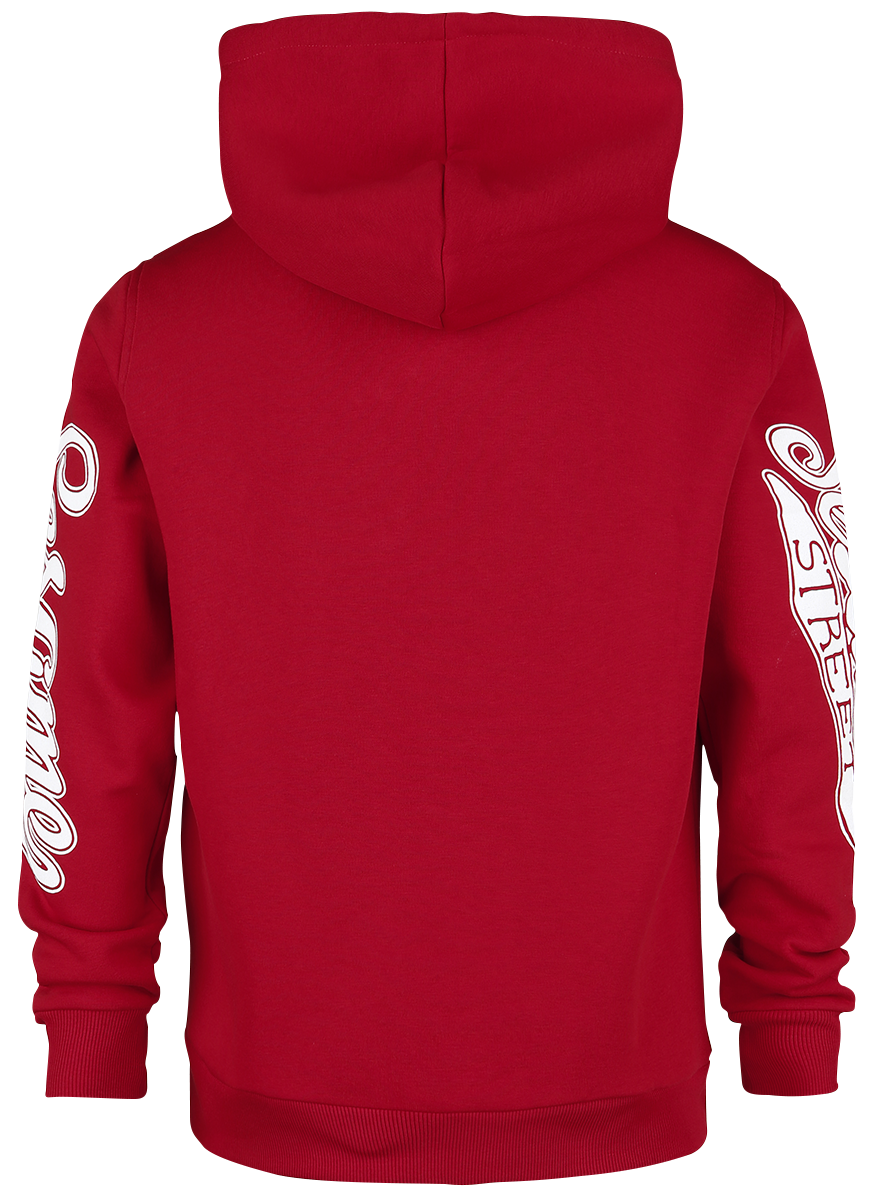 Sweat-shirt à capuche  de Sesame Street - Elmo - M à XXL - pour Homme - rouge - Sesame Street - View 2