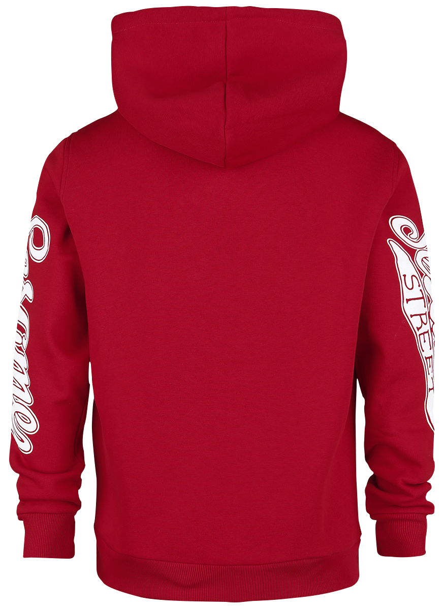 Sweat-shirt à capuche  de Sesame Street - Elmo - S à 4XL - pour Homme - rouge - Sesame Street - View 2