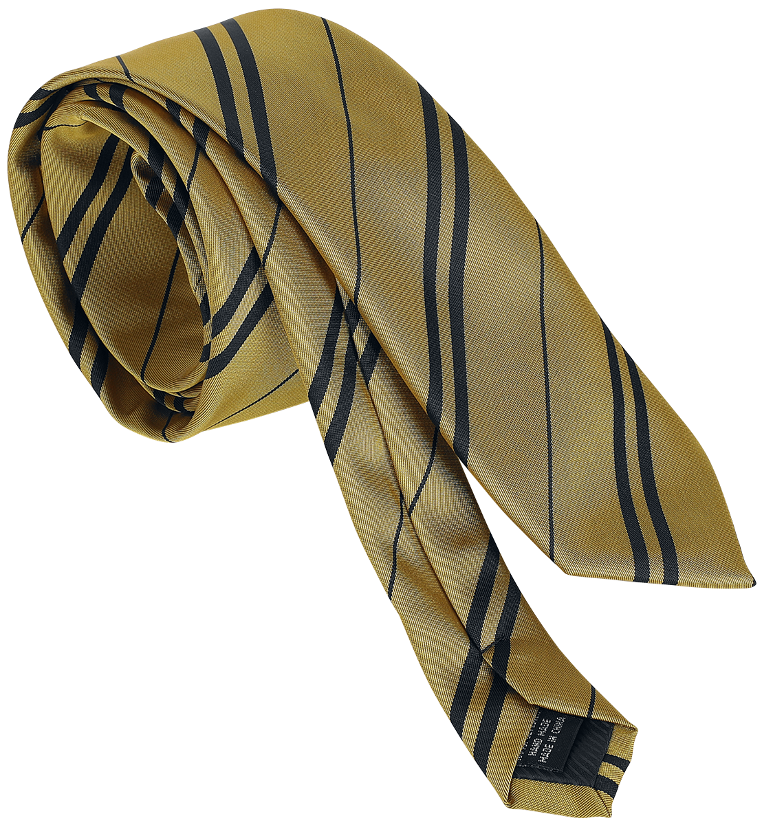Cravate  de Harry Potter - Hufflepuff - pour Unisexe - jaune/noir - Harry Potter - View 2