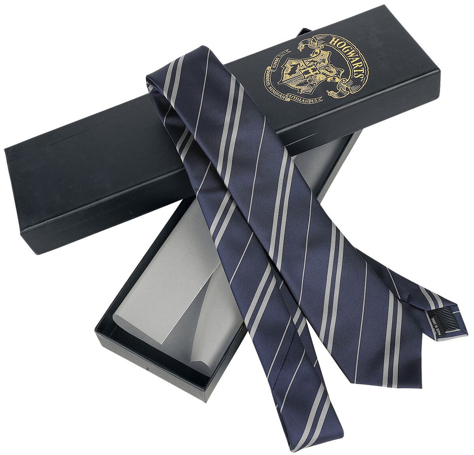 Cravate  de Harry Potter - Serdaigle - pour Unisexe - bleu/gris - Harry Potter