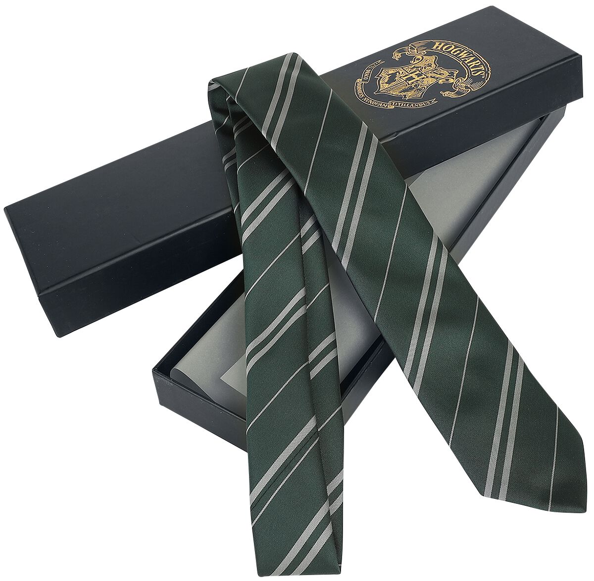 Cravate  de Harry Potter - Serpentard - pour Unisexe - vert/gris - Harry Potter