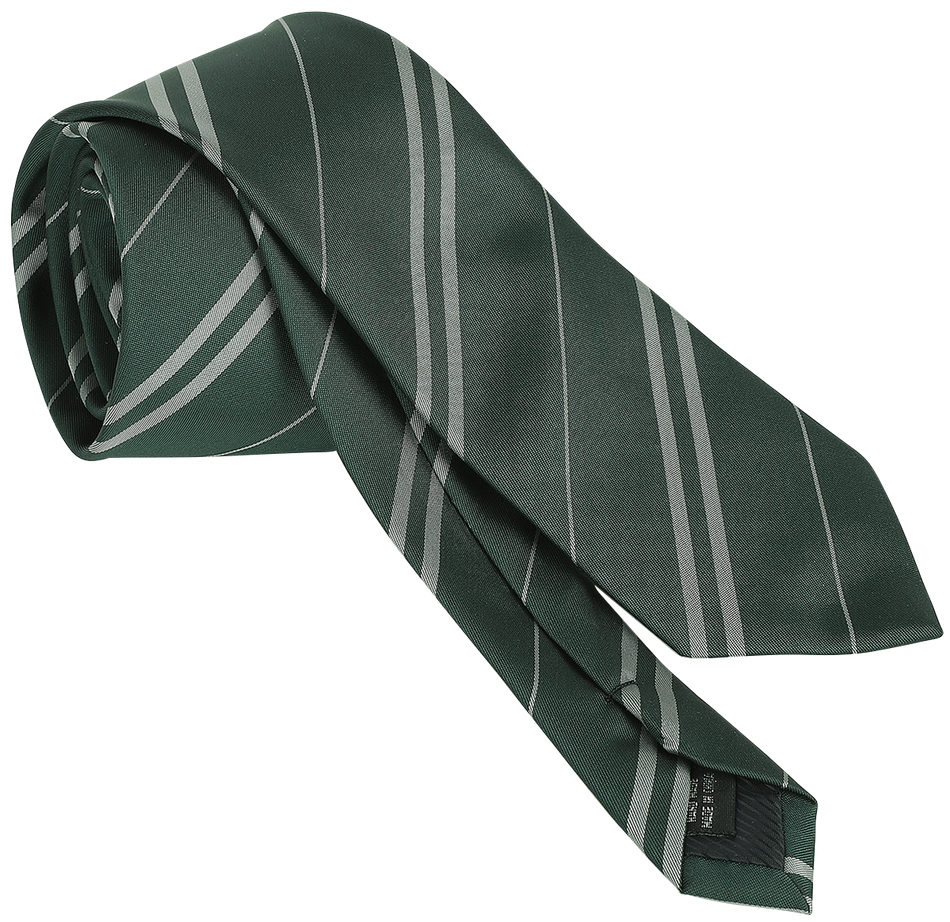 Cravate  de Harry Potter - Serpentard - pour Unisexe - vert/gris - Harry Potter - View 2
