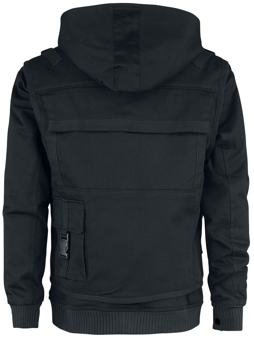 Veste d'hiver Gothic de Chemical Black - Veste Taj - S à XXL - pour Homme - noir - Chemical Black - View 2