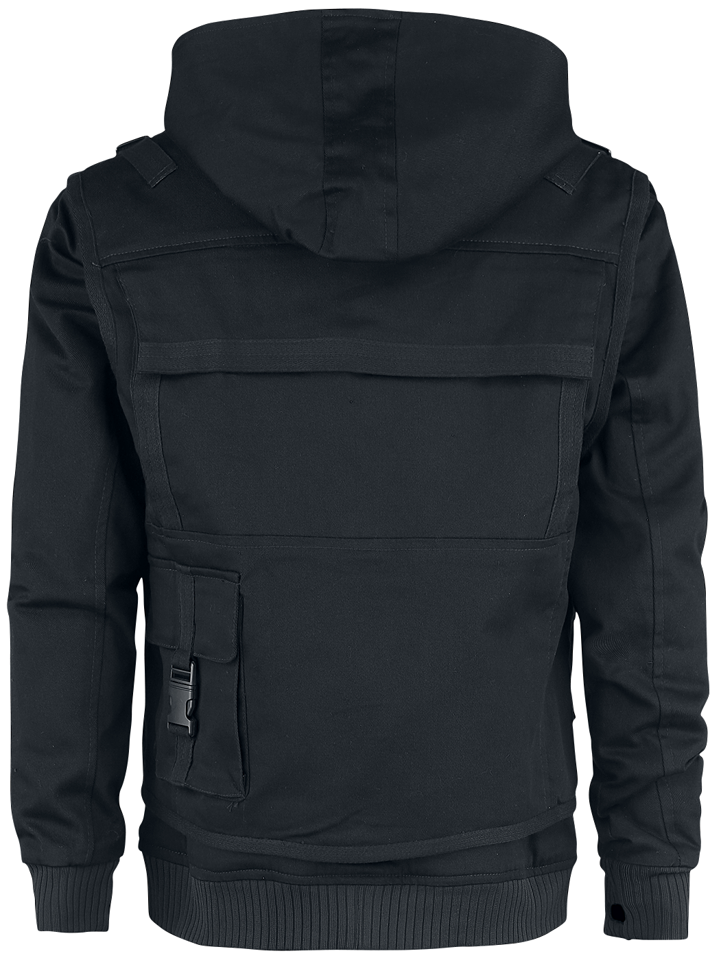 Veste d'hiver Gothic de Chemical Black - Veste Taj - S à XXL - pour Homme - noir - Chemical Black - View 2