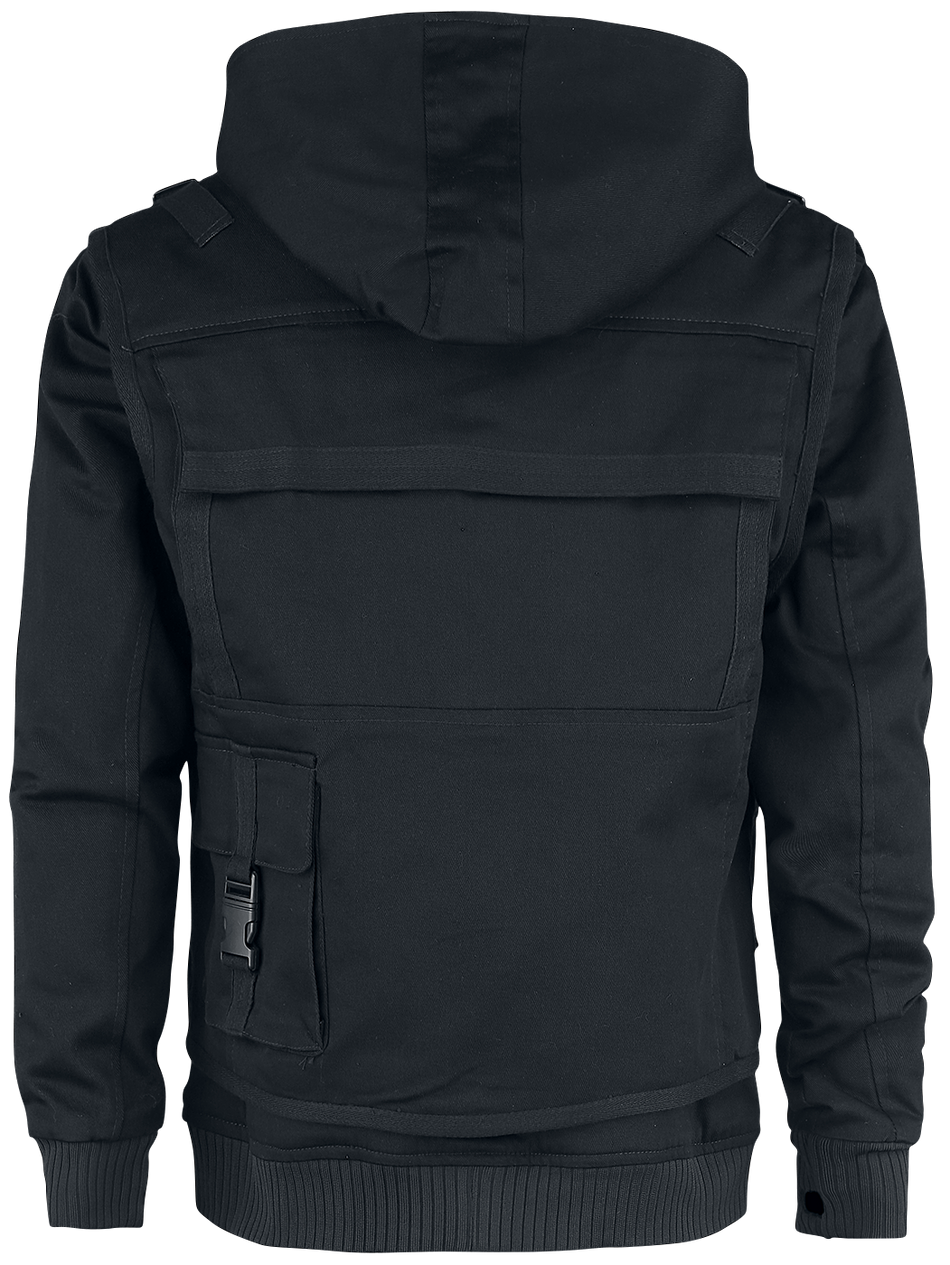 Veste d'hiver Gothic de Chemical Black - Veste Taj - S à XXL - pour Homme - noir - Chemical Black - View 2