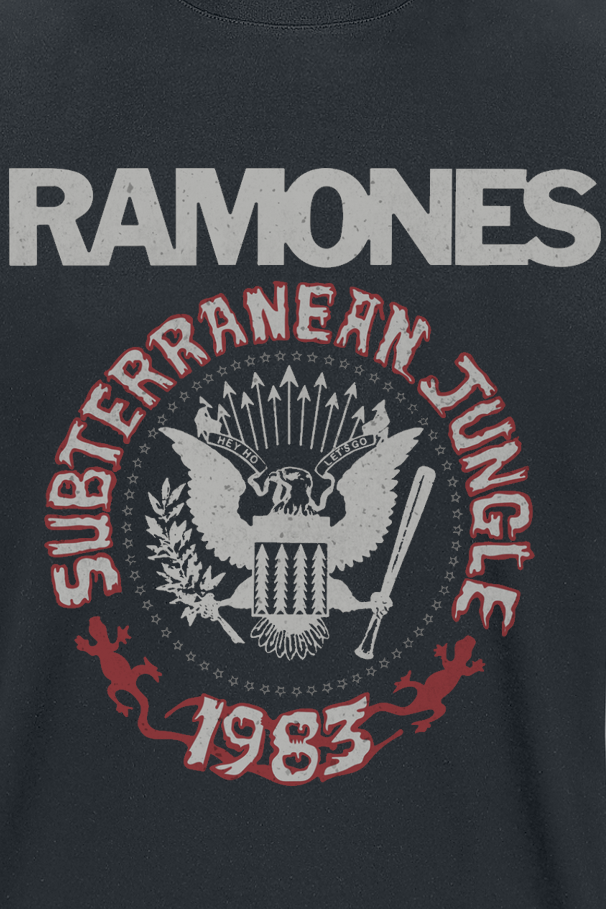 T-Shirt Manches courtes  de Ramones - Subterranean Jungle - S à XXL - pour Homme - noir - Ramones - View 2