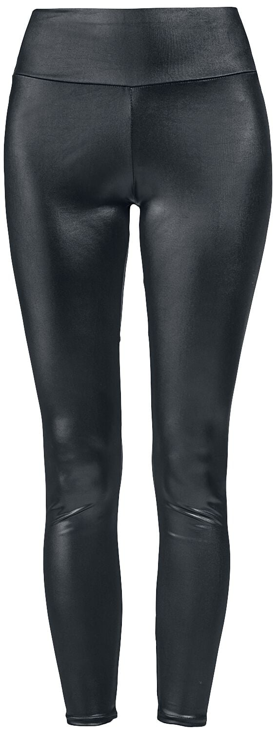 Legging Gothic de Ocultica - Leggings Effet Mouillé - S à XL - pour Femme - noir - Ocultica