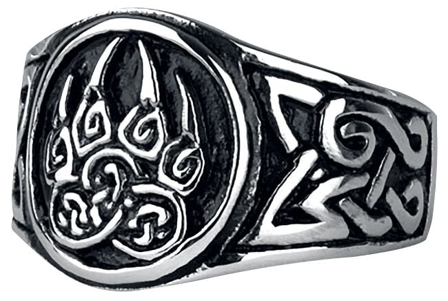 Bague  de etNox hard and heavy - Patte D'Ours - pour Homme - couleur argent - etNox hard and heavy