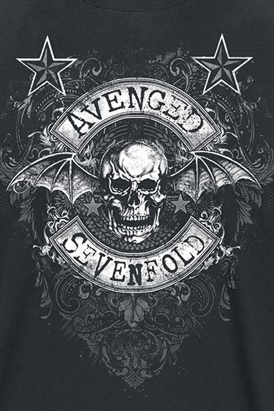 T-Shirt Manches courtes  de Avenged Sevenfold - Currency - S à XXL - pour Homme - noir - Avenged Sevenfold - View 2