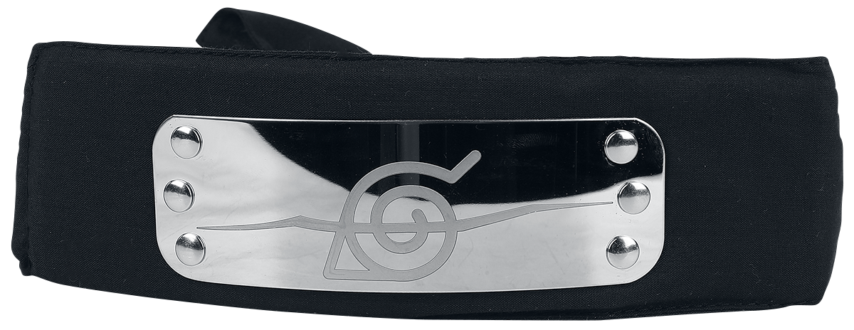 Bandeau  de Naruto - Shippuden - Anti Konoha - pour Unisexe - noir - Naruto - View 2