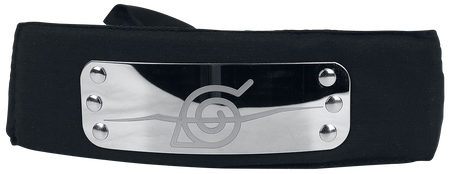 Bandeau  de Naruto - Shippuden - Anti Konoha - pour Unisexe - noir - Naruto - View 2