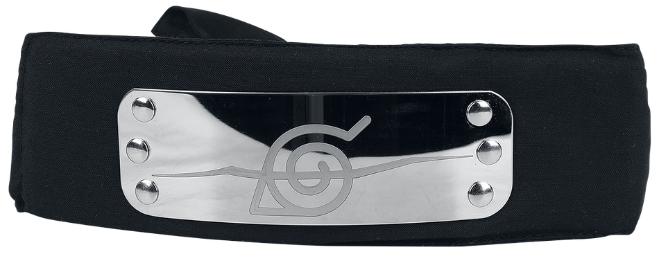 Bandeau  de Naruto - Shippuden - Anti Konoha - pour Unisexe - noir - Naruto - View 2