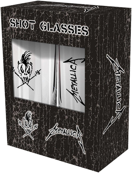 Lot de verres à shots  de Metallica - Scary Guy - pour Indifférent - transparent - metallica