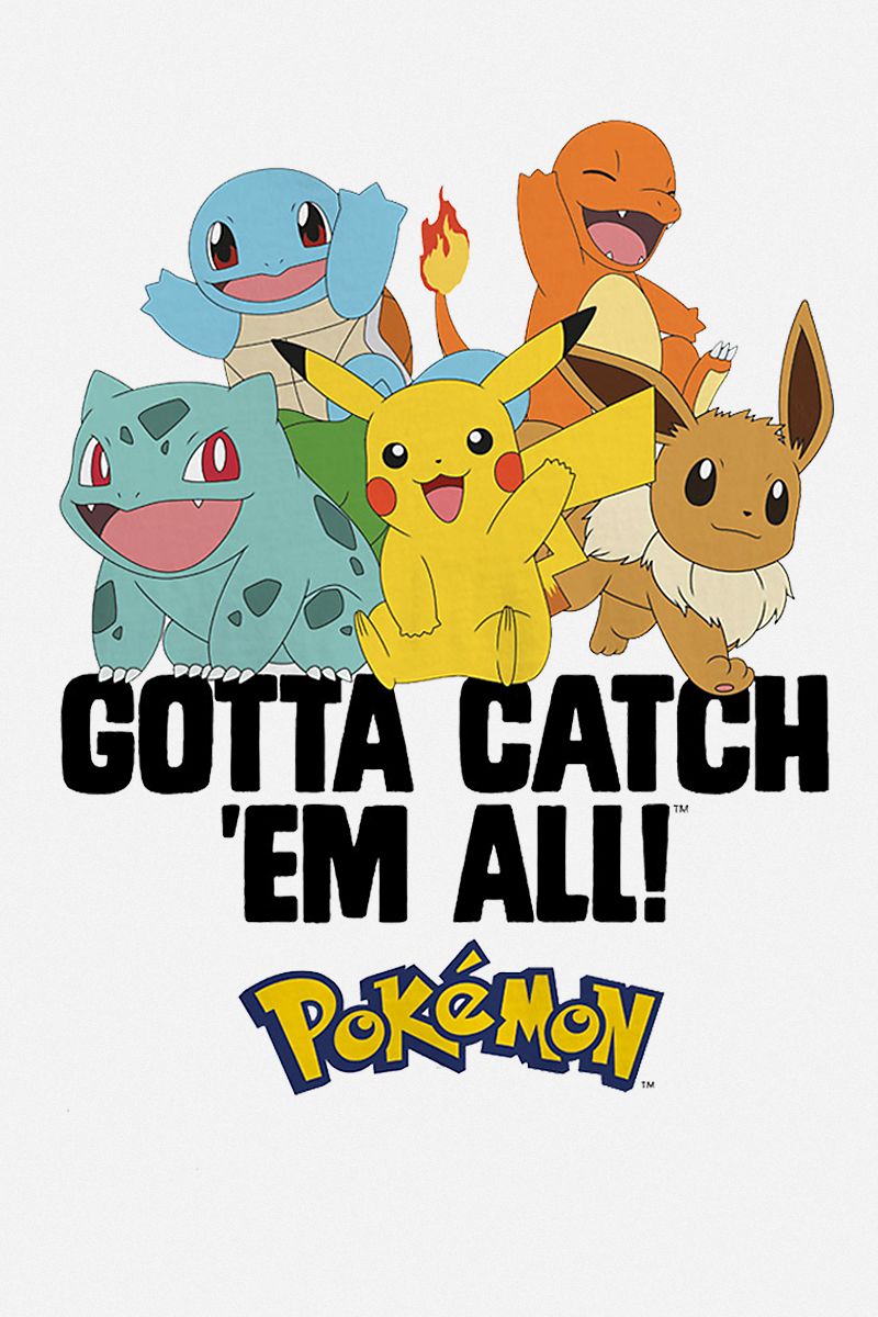 T-shirt Gaming de Pokémon - Enfants - Gotta Catch'Em All - 104 à 152 - pour filles & garçonse - blanc - Pokémon - View 2