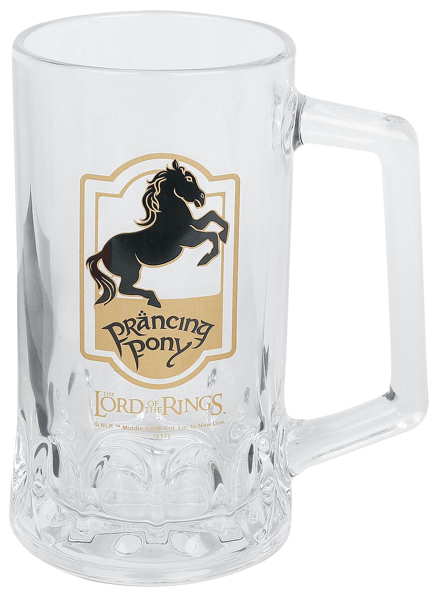 Chope à bière  de Le Seigneur Des Anneaux - Prancing Pony - pour Indifférent - transparent - Le Seigneur Des Anneaux
