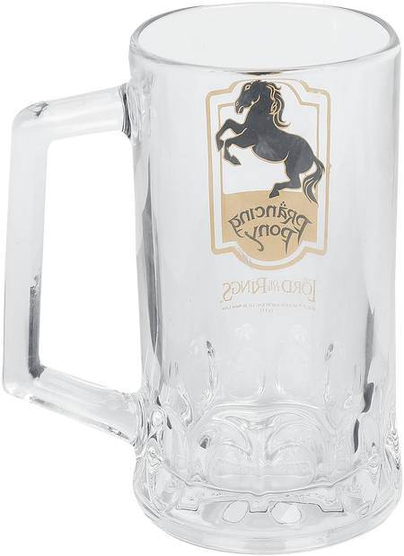 Chope à bière  de Le Seigneur Des Anneaux - Prancing Pony - pour Indifférent - transparent - Le Seigneur Des Anneaux - View 2