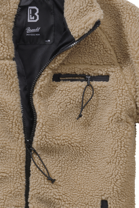 Veste mi-saison  de Brandit - Veste Polaire Teddy - S à XXL - pour Homme - camel - Brandit - View 2