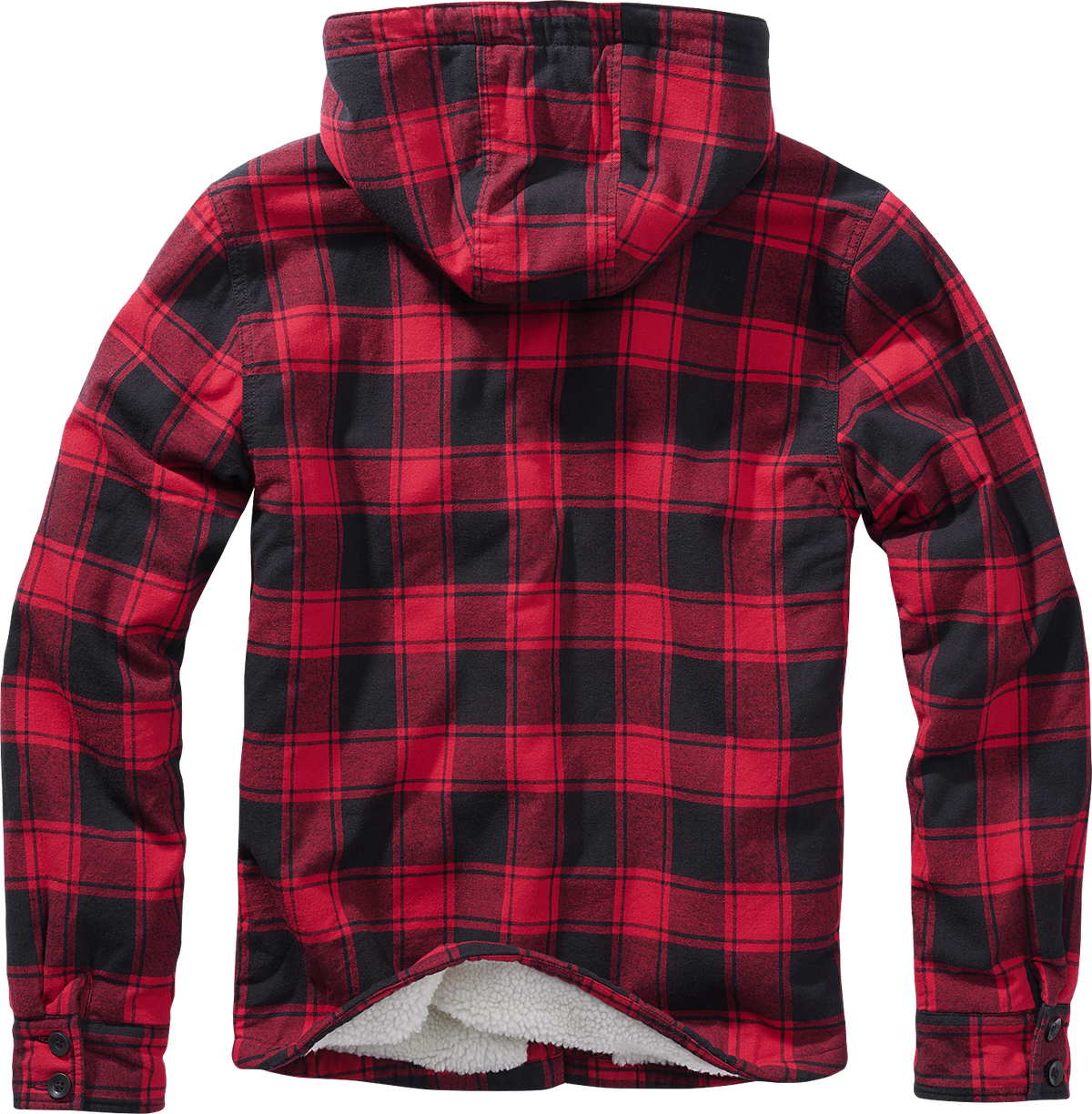 Veste mi-saison  de Brandit - Veste Bûcheron À Capuche - S à 5XL - pour Homme - rouge/noir - Brandit - View 2