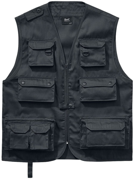 Veste  de Brandit - Veste Hunting - S à 5XL - pour Homme - noir - Brandit