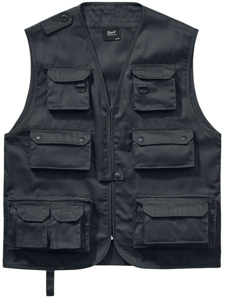 Veste  de Brandit - Veste Hunting - S à 5XL - pour Homme - noir - Brandit