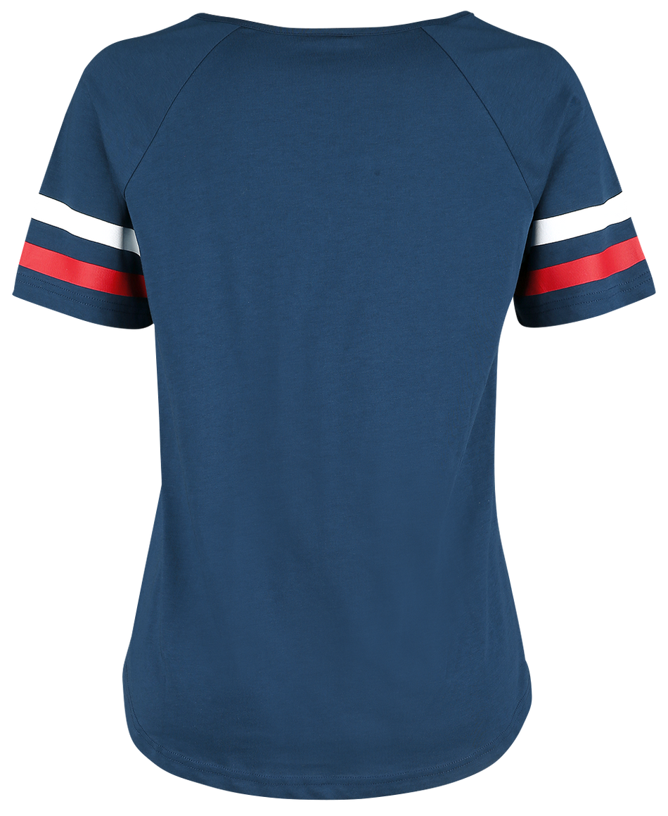 T-Shirt Manches courtes Disney de Mickey & Minnie Mouse - Mickey Mouse Buddies - S à XXL - pour Femme - bleu - Mickey & Minnie Mouse - View 2