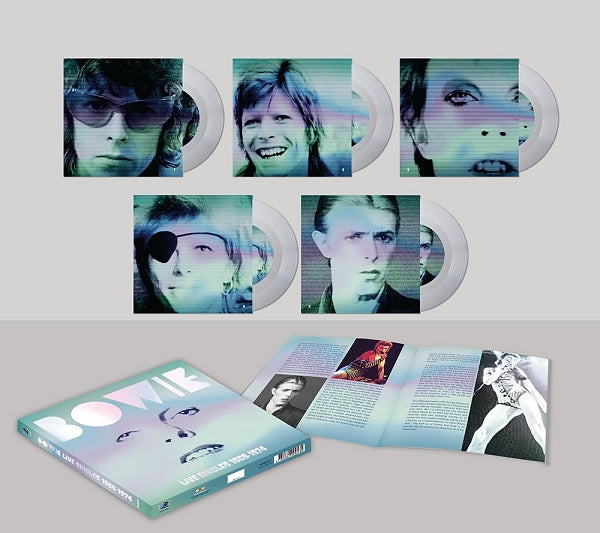 LIVE SINGLES 1969/1974 RADIO BROADCAST/180 GR GATEFOLD SLEEVE BLANC - Front Cover