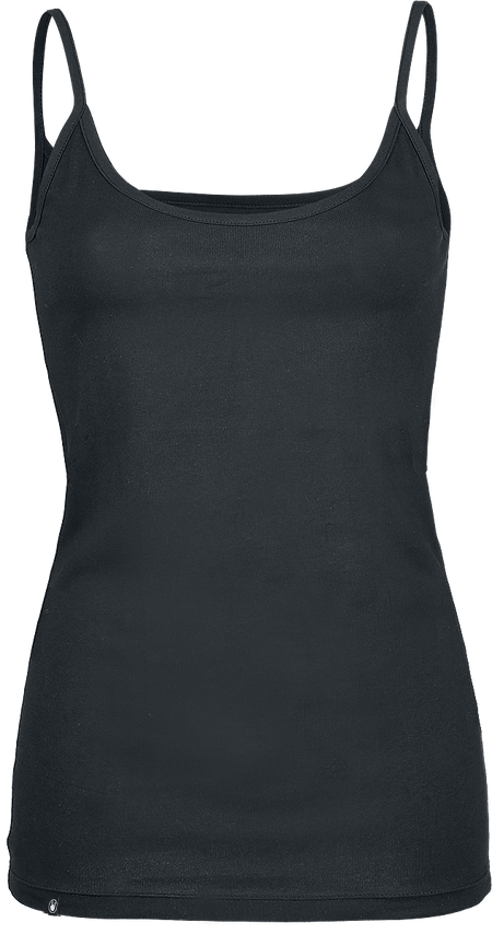 Top  de Black Premium by EMP - Débardeurs Bretelles Spaghettis - Lot De 2 - S à 3XL - pour Femme - noir/blanc - Black Premium by EMP - View 2
