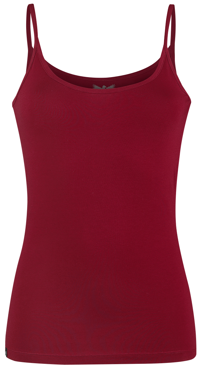 Top  de Black Premium by EMP - Débardeurs Bretelles Spaghettis - Lot De 2 - S à 3XL - pour Femme - noir/bordeaux - Black Premium by EMP - View 2
