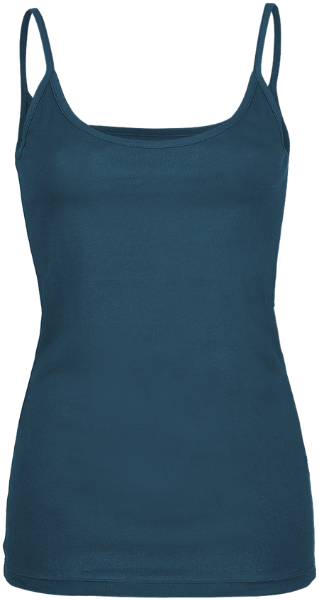 Top  de Black Premium by EMP - Débardeurs Bretelles Spaghettis - Lot De 2 - S à XXL - pour Femme - noir/pétrole - Black Premium by EMP - View 2
