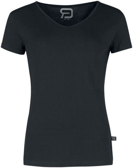 T-Shirt Manches courtes  de RED by EMP - Lot De Deux T-Shirts Col En V - S à 4XL - pour Femme - noir - RED by EMP - View 2
