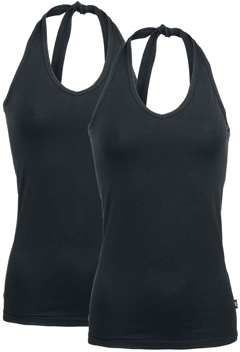 Débardeur  de RED by EMP - Dos-Nus - Lot De 2 - S à XL - pour Femme - noir - RED by EMP