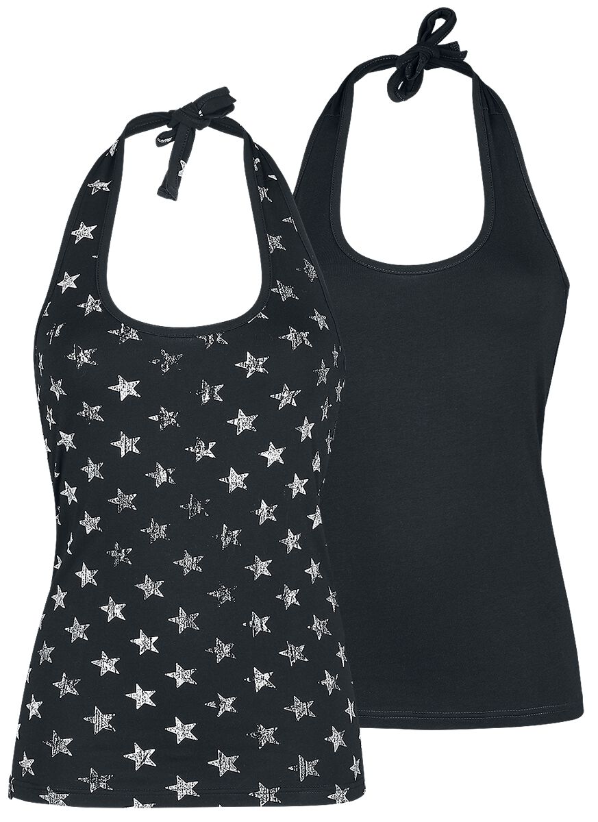 Débardeur  de RED by EMP - Dos-Nus - Lot De 2 - M à XXL - pour Femme - noir - RED by EMP