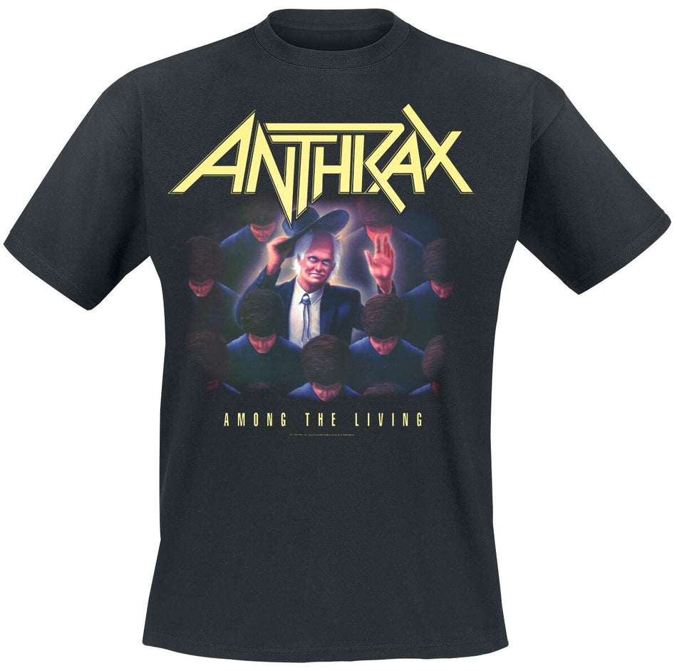 T-Shirt Manches courtes  de Anthrax - Among The Living - S à XXL - pour Homme - noir - Anthrax