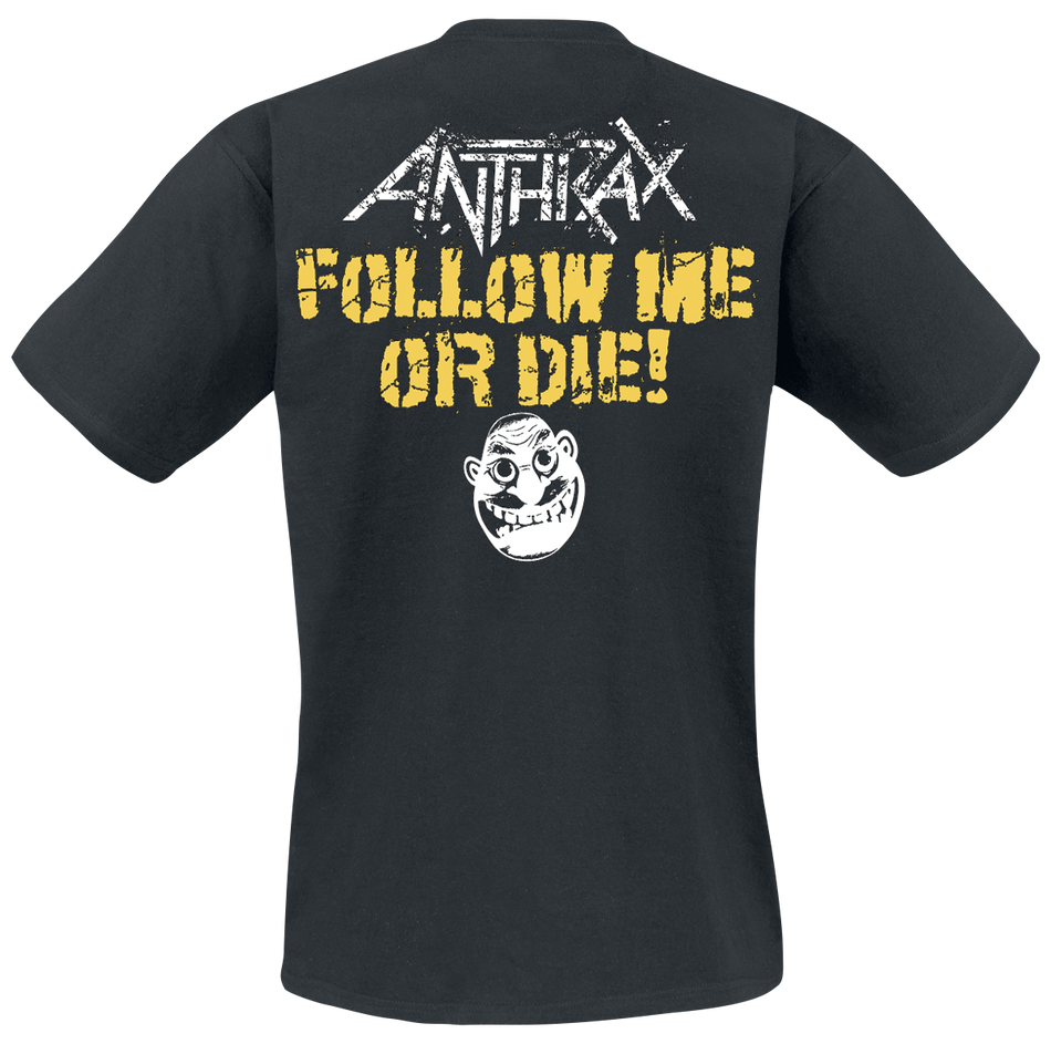 T-Shirt Manches courtes  de Anthrax - Among The Living - S à XXL - pour Homme - noir - Anthrax - View 2