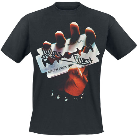 T-Shirt Manches courtes  de Judas Priest - British Steel Anniversary 2020 - S à 4XL - pour Homme - noir - Judas Priest