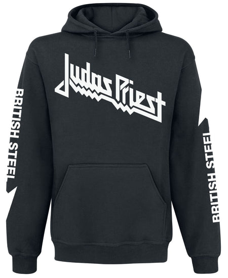 Sweat-shirt à capuche  de Judas Priest - British Steel Anniversary 2020 - S à XXL - pour Homme - noir - Judas Priest