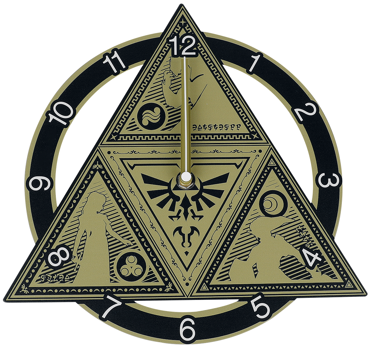 Horloge murale Gaming de The Legend Of Zelda - Triforce - pour Unisexe - Standard - The Legend Of Zelda - View 2